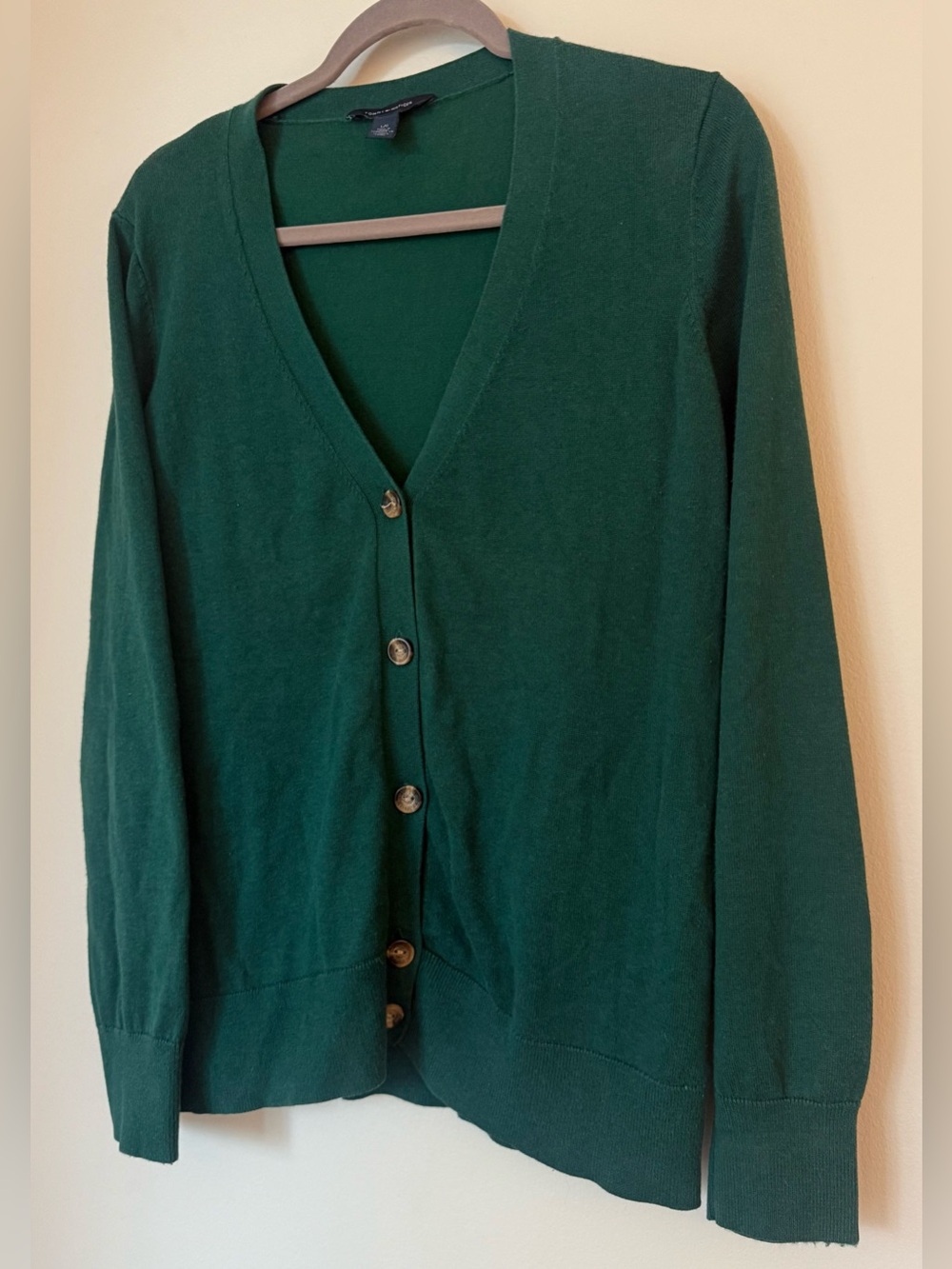 Tommy Hilfiger V-Neck Button Cardigan